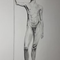 Mi Proyecto del curso: Dibujo realista de la figura humana. Traditional illustration, Fine Arts, Sketching, Pencil Drawing, Drawing, Realistic Drawing, and Figure Drawing project by polux137 - 11.19.2021
