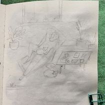 Mi Proyecto del curso: Sketchbook para explorar tu estilo de dibujo. Traditional illustration, Sketching, Creativit, Drawing, Watercolor Painting, Sketchbook, and Gouache Painting project by paulinachandelier - 11.20.2021