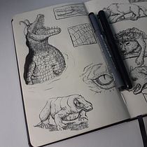 My project in Daily Sketching for Creative Inspiration course. Traditional illustration, Sketching, Creativit, Drawing, and Sketchbook project by martin.fourny - 08.17.2021