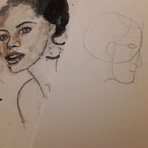 Il mio progetto del corso: Album di ritratti ad acquerello. Painting, Watercolor Painting, Portrait Drawing, and Sketchbook project by meny68 - 11.20.2021