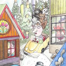 My project in The Art of Sketching: Transform Your Doodles into Art course Ein Projekt aus dem Bereich Traditionelle Illustration, Bleistiftzeichnung, Zeichnung und Sketchbook von Tina Fraughton - 19.11.2021