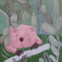 My project in Creative Drawing with Ink and Gouache course. Un projet de Illustration traditionnelle, Créativité, Dessin, Dessin artistique, Peinture acr, lique, Illustration à l'encre , et Peinture gouache de Ingvild - 21.11.2021