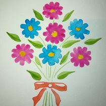 Mój projekt z kursu: Kwieciste akwarelowe nadruki w żywych kolorach. Traditional illustration, Pattern Design, Watercolor Painting, Botanical Illustration, and Design project by monikawilusz6 - 11.20.2021