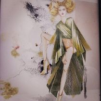 Mi Proyecto del curso:  Técnicas creativas para la ilustración de moda. Un projet de Illustration traditionnelle, Collage , et Dessin artistique de Margarita Perales - 20.11.2021
