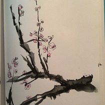 Mi Proyecto del curso: Introducción a la pintura sumi-e. Traditional illustration, Drawing & Ink Illustration project by rgarcia261812 - 11.21.2021