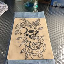 Mi Proyecto del curso: Tatuaje para principiantes. Tattoo Design project by jonimanzanerogomez - 11.10.2021