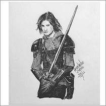 Caspian. Traditional illustration, Fine Arts, Sketching, Pencil Drawing, Drawing, Realistic Drawing, and Figure Drawing project by fernando.correa2 - 10.21.2021
