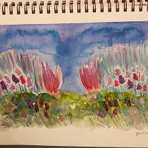 My project in Creation of Color Palettes with Watercolor course. Un progetto di Illustrazione tradizionale, Belle arti, Pittura, Pittura ad acquerello e Teoria del colore di Joanna Lane - 18.11.2021