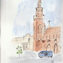 My project in Artistic Watercolor Sketching: Dare to Express Your Ideas course. Traditional illustration, Sketching, Creativit, Drawing, Watercolor Painting, and Sketchbook project by Crawford Reid - 11.22.2021