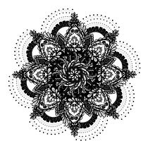 My project in The Art of Mandala Drawing: Create Geometric Patterns course. Drawing & Ink Illustration project by Anela Kanic Becerra Perez - 11.21.2021