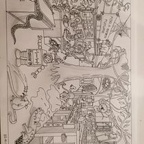 Mi Proyecto del curso: El arte del sketching: transforma tus bocetos en arte Ein Projekt aus dem Bereich Traditionelle Illustration, Bleistiftzeichnung, Zeichnung und Sketchbook von despinos_1 - 22.11.2021