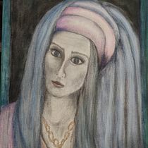 Mi Proyecto del curso: Retrato creativo en claroscuro con lápiz. Un projet de Illustration traditionnelle, Dessin au cra, on, Dessin de portrait , et Dessin artistique de Alicia Cytrynblum - 22.11.2021