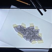 Il mio progetto del corso: Introduzione all’etching tattoo. Un proyecto de Diseño de tatuajes de Tania Presta - 28.11.2021