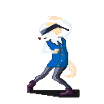 Mi Proyecto del curso: Introducción al diseño de personajes en pixel art. Un progetto di Character design, Videogiochi, Pixel art e Progettazione di videogiochi di Mari Guzman - 23.11.2021