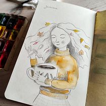 Mój projekt z kursu: Nowoczesne techniki akwareli. Un progetto di Illustrazione tradizionale, Belle arti, Pittura e Pittura ad acquerello di Ewa Graniak-Wosinek - 23.11.2021