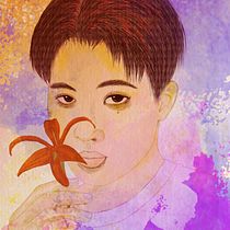 Meu projeto do curso: Técnicas de ilustração com aquarela digital: Mean Piravich Portrait. Un progetto di Illustrazione tradizionale, Illustrazione digitale, Pittura ad acquerello, Disegno di ritratti e Disegno digitale di Riccardo Ṗereira - 23.11.2021
