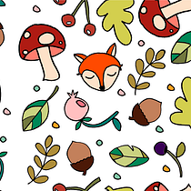 Mi Proyecto del curso: Diseño de estampados textiles. Traditional illustration, Accessor, Design, Costume Design, Pattern Design, Fashion Design, and Printing project by Anna Sabate - 11.23.2021