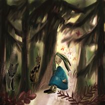 Mein Kursprojekt: Fantasie-Illustrationen mit Procreate. Ilustração tradicional, Ilustração digital, Desenho digital, Desenho, e Pintura digital projeto de Rachel B - 23.11.2021
