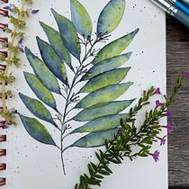 Arreglos florales. Mi Proyecto del curso: Creación de una composición floral con acuarela. Un progetto di Illustrazione tradizionale, Belle arti, Pittura, Pittura ad acquerello, Illustrazione botanica e Illustrazione naturalistica di Elizabeth Posada - 23.11.2021