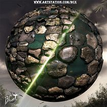 Mi Proyecto del curso: Introducción a la creación de texturas con Substance Designer. Un projet de 3D, Modélisation 3D , et Jeux vidéo de Bruno Candia - 22.11.2021