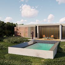 Mi Proyecto del curso: Ilustración digital de proyectos arquitectónicos. Un proyecto de Arquitectura, Paisajismo, Ilustración digital, Arquitectura digital e Ilustración arquitectónica de Iván Pérez García - 17.11.2021