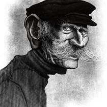 My project in Caricature Portrait with Graphite course. Ilustração tradicional, Desenho, e Desenho de retrato projeto de Chris Barclay - 24.11.2021