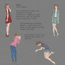 Mi Proyecto del curso: Creación de personajes manga. Traditional illustration, Character Design, Comic, and Manga project by Sherlyn Rojas - 11.24.2021