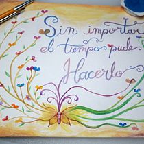 Mi Proyecto del curso: Lettering con acuarelas metálicas. Lettering, Pintura em aquarela, H, e Lettering projeto de Miriam JT - 24.11.2021