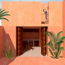 Mi Proyecto del curso: Representación gráfica de proyectos arquitectónicos. Un projet de Architecture, Design graphique, Architecture d'intérieur, Design d'intérieur, Pa, sagisme, Collage, Architecture numérique et Illustration architecturale de arqaliaperaza - 15.08.2021