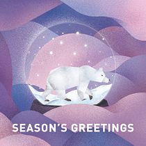 Illustration - Christmas card 2021. Un progetto di Illustrazione tradizionale e Illustrazione digitale di Isabelle Duong - 25.11.2021