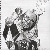 My project in Realistic Portraits with Pen course. Ilustração tradicional, Desenho, Desenho de retrato, Desenho realista, e Desenho artístico projeto de Svetlana Volchak - 23.11.2021