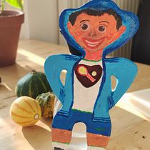Mein Kursprojekt: Pappmaschee für Anfänger: Bunte Figuren selber machen. Character Design project by Ruth Hörgl - 11.25.2021