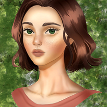 My project in Digital Fantasy Portraits with Photoshop course. Traditional illustration, Drawing, Digital Illustration, Portrait Drawing, Digital Drawing, and Digital Painting project by jiyabaloch95 - 11.25.2021