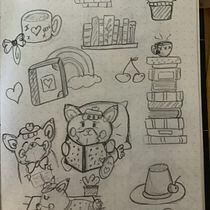 Meu projeto do curso: Ilustração kawaii: crie personagens adoráveis. Projekt z dziedziny Trad, c, jna ilustracja, Projektowanie postaci i Manga użytkownika Mariana Sgambato - 25.11.2021