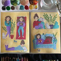 Il mio progetto del corso: Creazione di personaggi col disegno di osservazione. Un proyecto de Ilustración tradicional, Diseño de personajes, Dibujo y Sketchbook de Laura - 25.11.2021