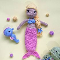 Meu projeto do curso: Amigurumi: design de roupa, cabelo e acessórios. Een project van Craft, Speelgoedontwerp, Textiel, Haken y Amigurumi van Patricia Romano - 26.11.2021
