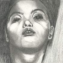 Meu projeto do curso: Retrato artístico com carvão vegetal: criando atmosferas. Ilustração tradicional, Artes plásticas, Desenho, Desenho de retrato, Desenho realista, e Desenho artístico projeto de mayermoraes - 26.11.2021