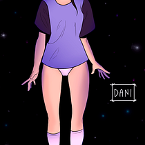 Meu projeto do curso: Ilustração de personagens dinâmicos. Een project van Traditionele illustratie, Ontwerp van personages, Stripboek,  Creativiteit,  Tekening, Digitale tekening y Manga van Dany Macêdo - 26.11.2021