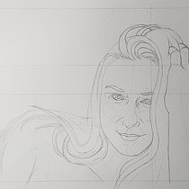 Mi Proyecto del curso: Retrato artístico en acuarela. Fine Arts, Painting, Watercolor Painting, and Portrait Drawing project by Josué González Campos - 11.26.2021