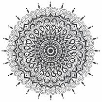 My project in The Art of Mandala Drawing: Create Geometric Patterns course. Drawing & Ink Illustration project by Joanna - 11.25.2021