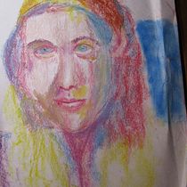 My project in Expressive Portrait Drawing with Soft Pastels course. Traditional illustration, Fine Arts, Drawing, Portrait Drawing, and Artistic Drawing project by gittagreen - 11.26.2021
