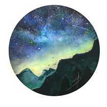 Mon projet du cours : Techniques modernes d’aquarelle. Un progetto di Illustrazione tradizionale, Belle arti, Pittura e Pittura ad acquerello di Aurélie Buillet - 26.11.2021