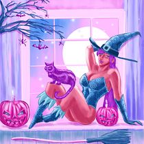 Halloween. Un projet de Illustration traditionnelle, Illustration numérique , et Dessin numérique de Alex Guenther - 20.10.2021