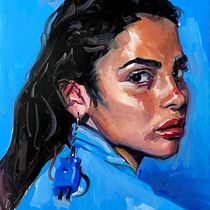 My project in Expressive Oil Portraiture: Explore the Alla Prima Technique course. Fine Arts, Painting, and Oil Painting project by A.J. Alper - 03.16.2021