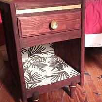 Mi Proyecto del curso: Upcycling de muebles vintage con técnicas de pintura. Artesanato, Design e fabricação de móveis, Design de interiores, Pintura, DIY, Marcenaria, Upc, e cling projeto de Allin Reyes - 27.11.2021