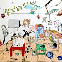 My project in Creative Sketching: Fill Your Illustrations with Life and Detail course. Traditional illustration, Drawing, Sketchbook & Ink Illustration project by Viktor Pajer - 11.27.2021