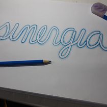 Meu projeto do curso: Os segredos dourados do lettering. Lettering, H, and Lettering project by Luci Chiavinato - 11.27.2021