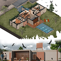 Mi Proyecto del curso: Ilustración digital de proyectos arquitectónicos. Un proyecto de Arquitectura, Paisajismo, Ilustración digital, Arquitectura digital e Ilustración arquitectónica de Ayrton Rosso - 27.11.2021