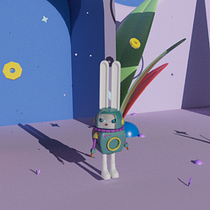 Mi Proyecto del curso: Introducción a la creación de personajes y modelado 3D con Maya. 3D, Design de personagens, Modelagem 3D, Design de personagens 3D, e 3D Design projeto de Natalia Garcia Torres - 26.11.2021
