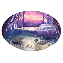 My project in Negative Watercolor Painting for Children's Illustration course. Un proyecto de Ilustración tradicional, Pintura, Dibujo a lápiz, Pintura a la acuarela, Ilustración infantil y Narrativa de Camila Picheco - 27.11.2021